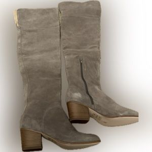 Thigh High Suede Boots